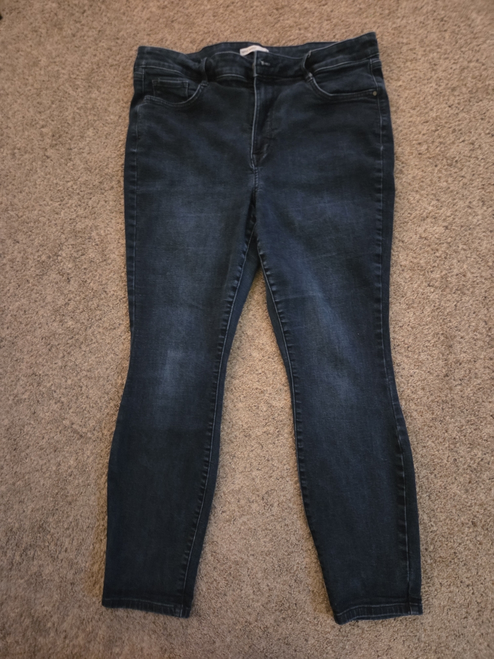 Nine West Dark Indigo Skinny Jeans